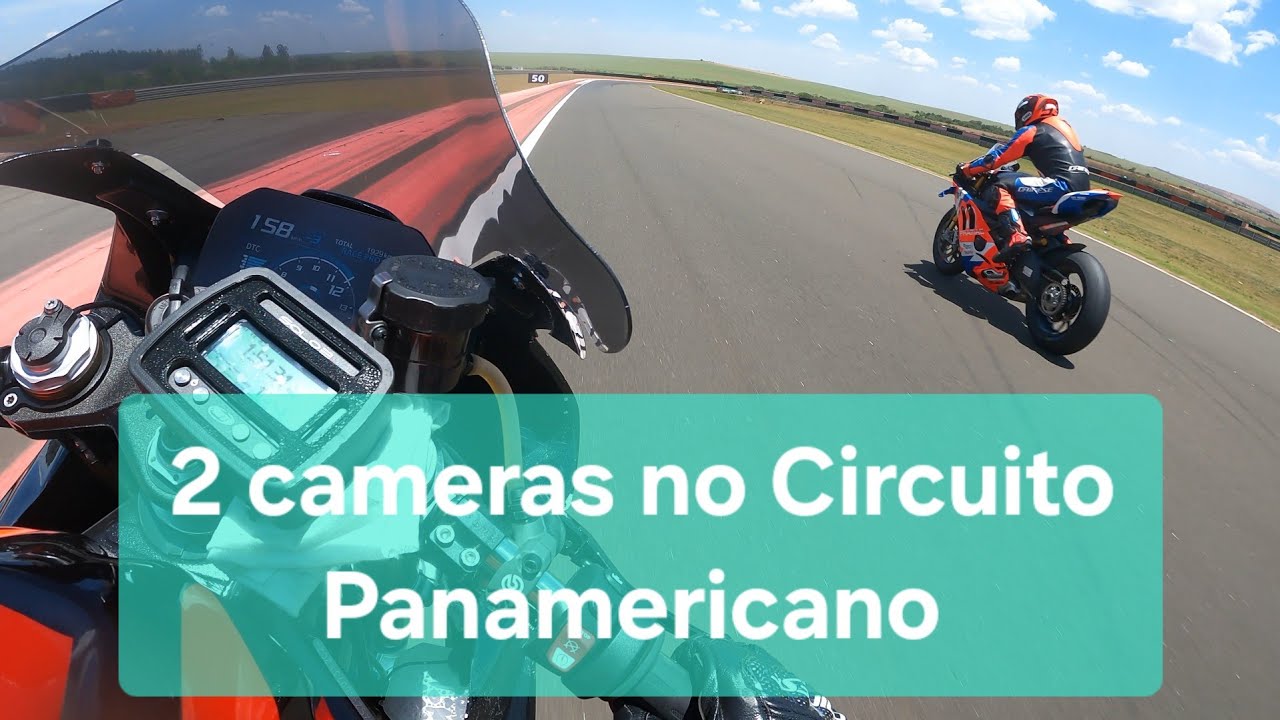 Circuito Panamericano com 2 Câmeras na S1000RR - Bimmer 25/10/2025 - saindo atrás do pelotão 
