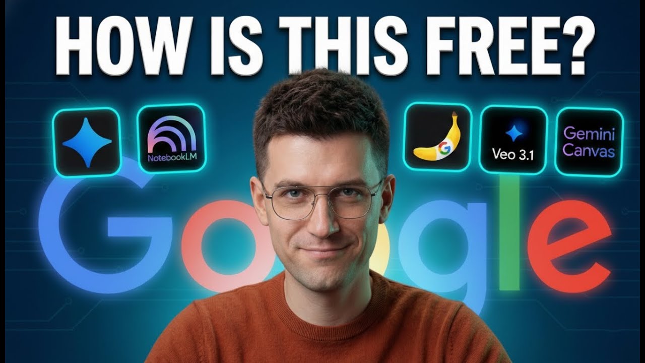 I Tried Google's 5 FREE AI Tools (Crushes All Paid Alternatives)