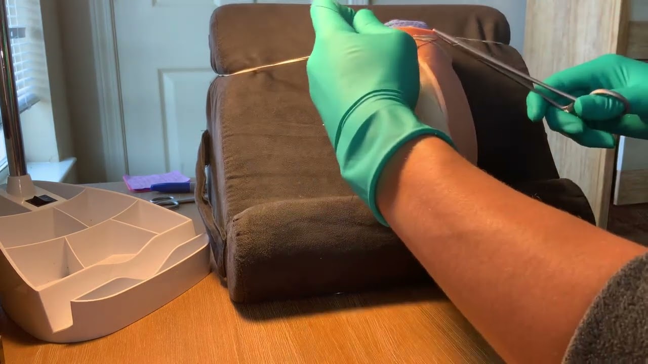 Penrose Drain Placement