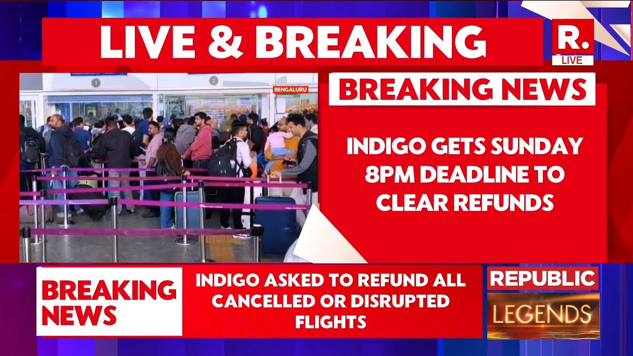 Aviation Chaos LIVE: 10 IndiGo Flights Depart From Chennai As 20 Stand Cancelled In Bengaluru