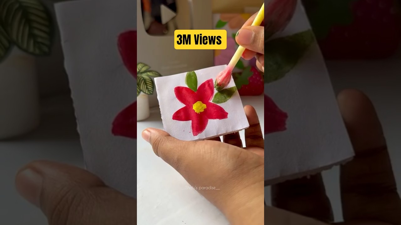 painting Brush ഉണ്ടാക്കി😂!!!#diy #craft #shorts #diyprojects
