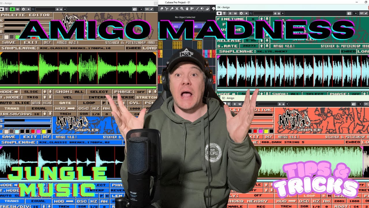 Secrets of Jungle Sampling in Amigo | JUNGLE TECHNO