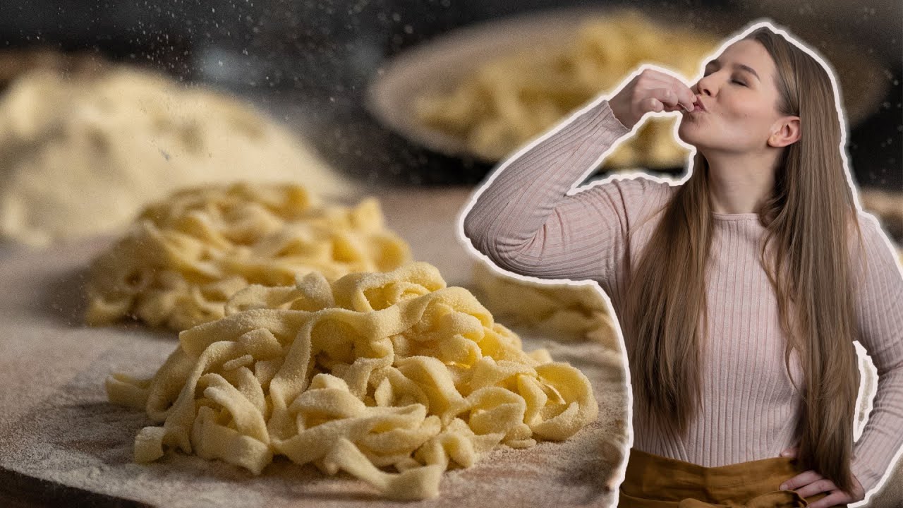 Warum man NUDELN immer OHNE EI machen sollte!