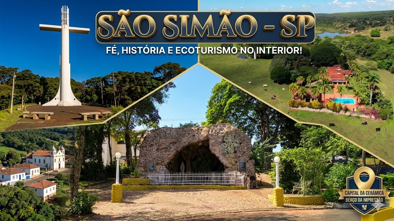 São Simão um refúgio de charme e tranquilidade no interior de SP (4K)