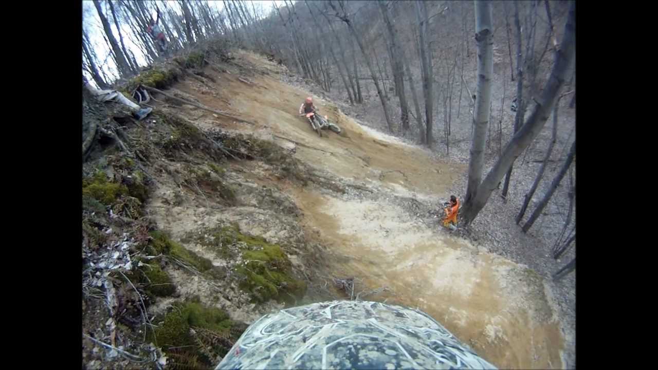 Hill climbs and crashes bikes and quads