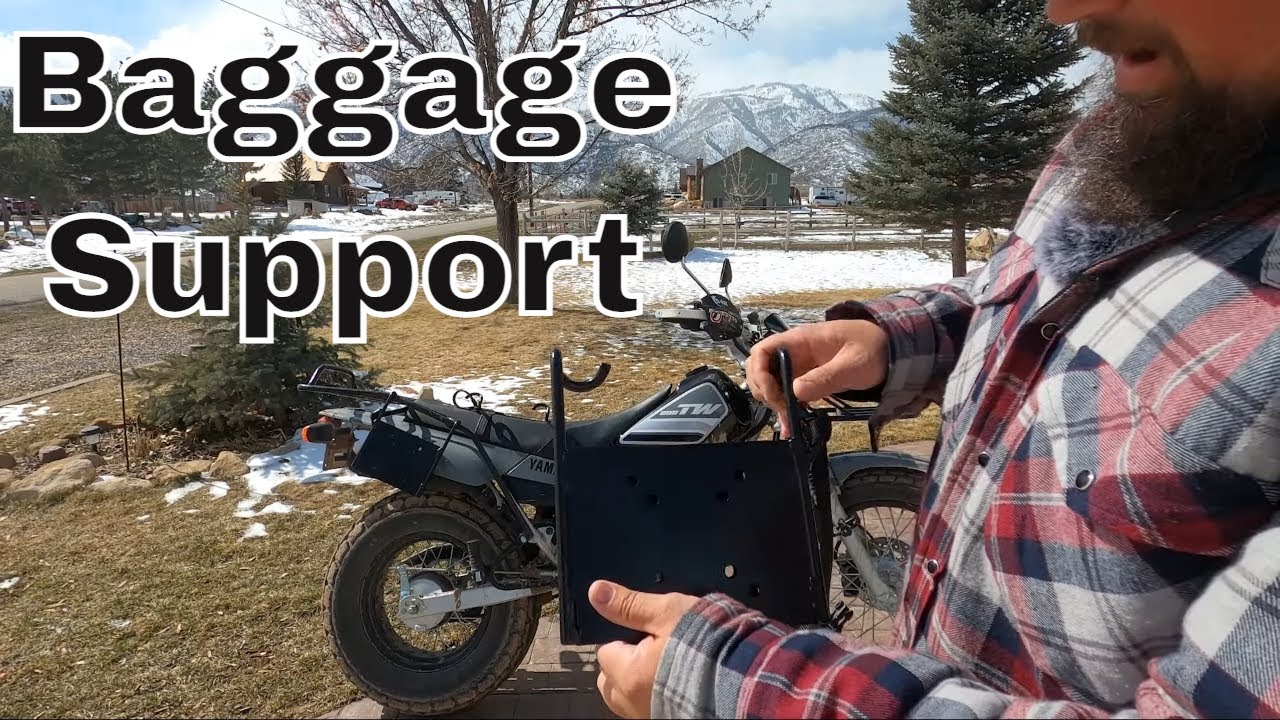 TW200 | Adventure Touring Bike Update #2 Cycleracks Bag Support Set | First Impression