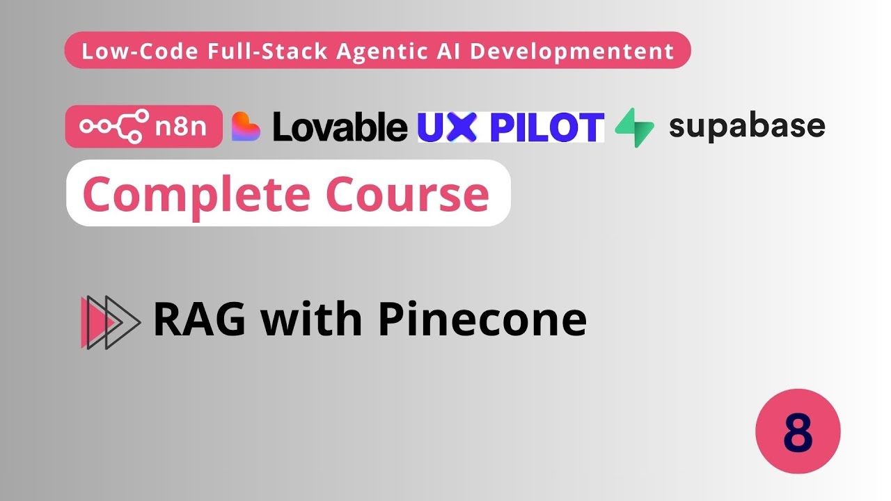 Class 08: n8n - RAG with Pinecone