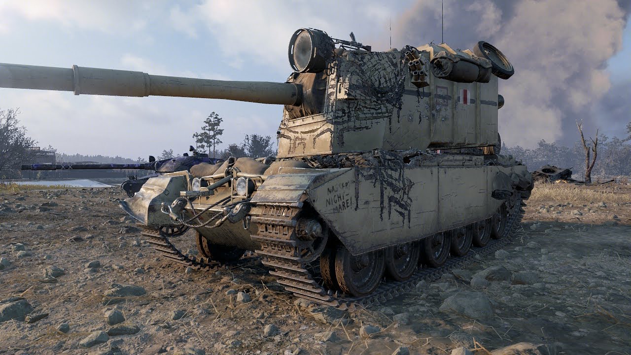 FV4005 Stage II - Процент пробития брони 100% - World of Tanks