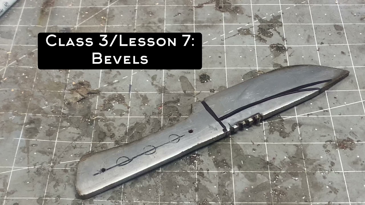 Tips for Stock Removal Knife: Bevels