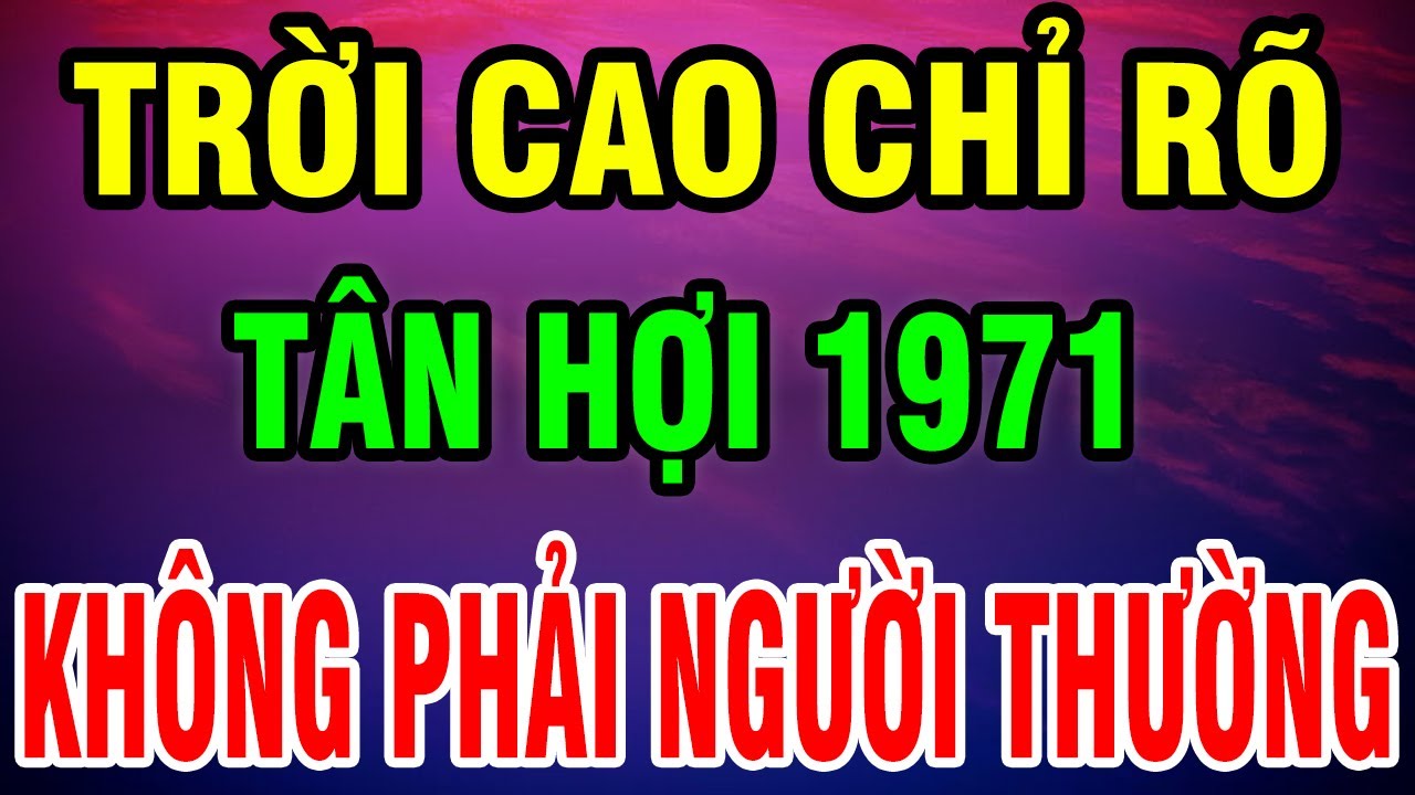 Tân Hợi 1971– Số Phận Nghiệt Ngã Vì Căn Trả Nghiệp, Nhưng Hậu Vận Lại Giàu Sướng Nhờ 9 Điều Này!