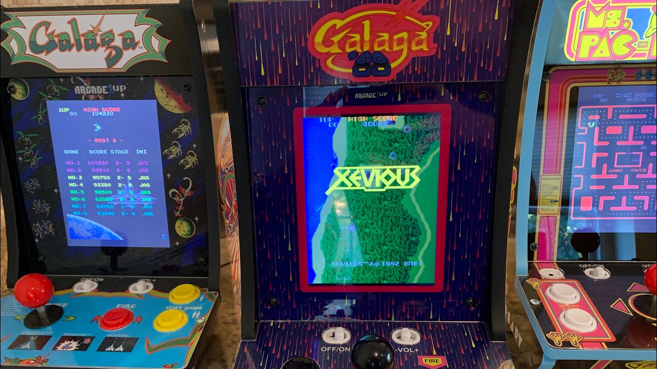 GALAGA ‘88 COUNTERCADE Arcade1up FULL REVIEW!