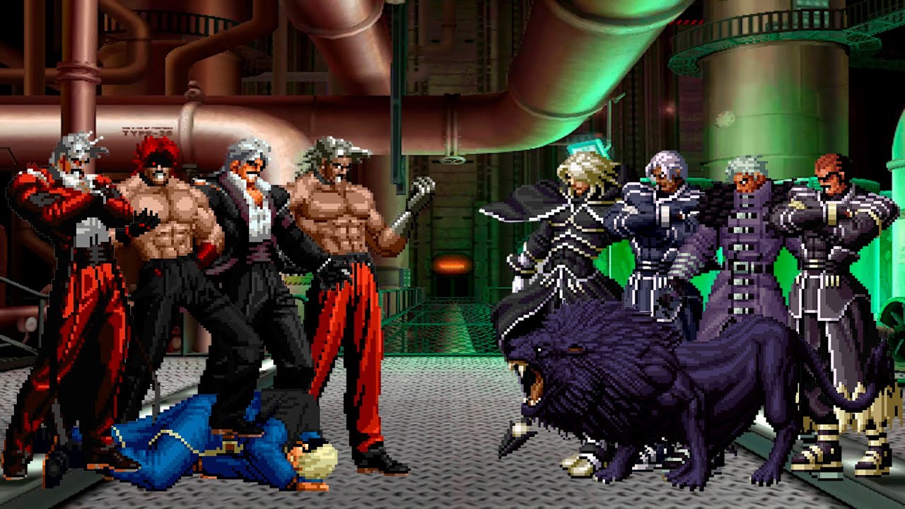 [KOF Mugen] Rugal Bernstein Team vs NESTS Team