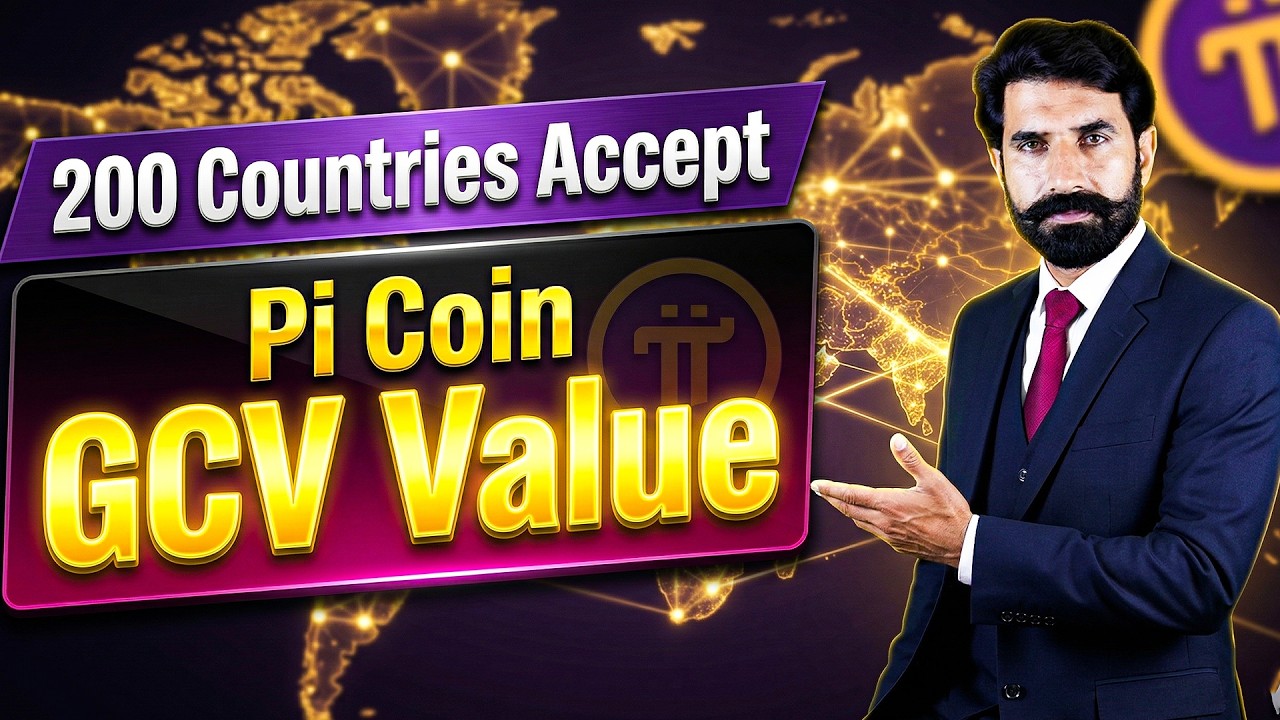 200 Countries Can Accept Pi GCV Value | Pi Coin GCV Update | Pi Network GCV News | Albarizon Crypto