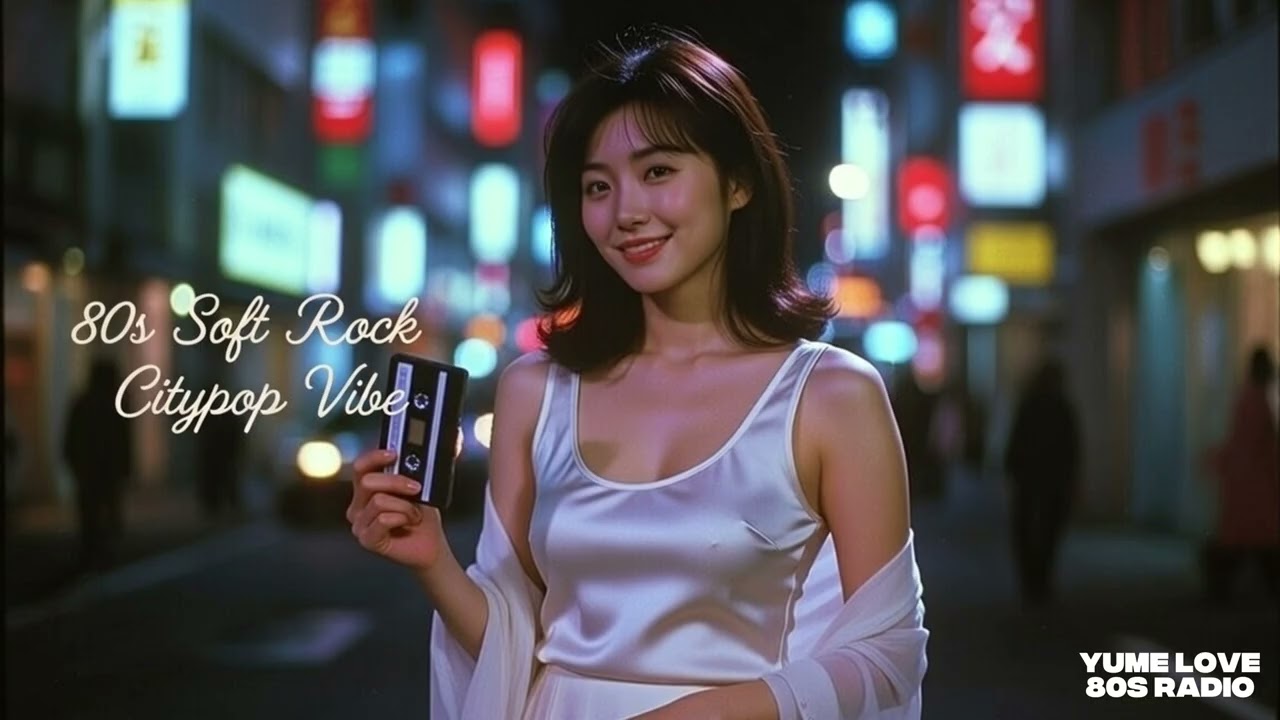 Shibuya Midnight FM 🌃 80s City Pop & Urban Soft Rock | Yume Love 80 Radio