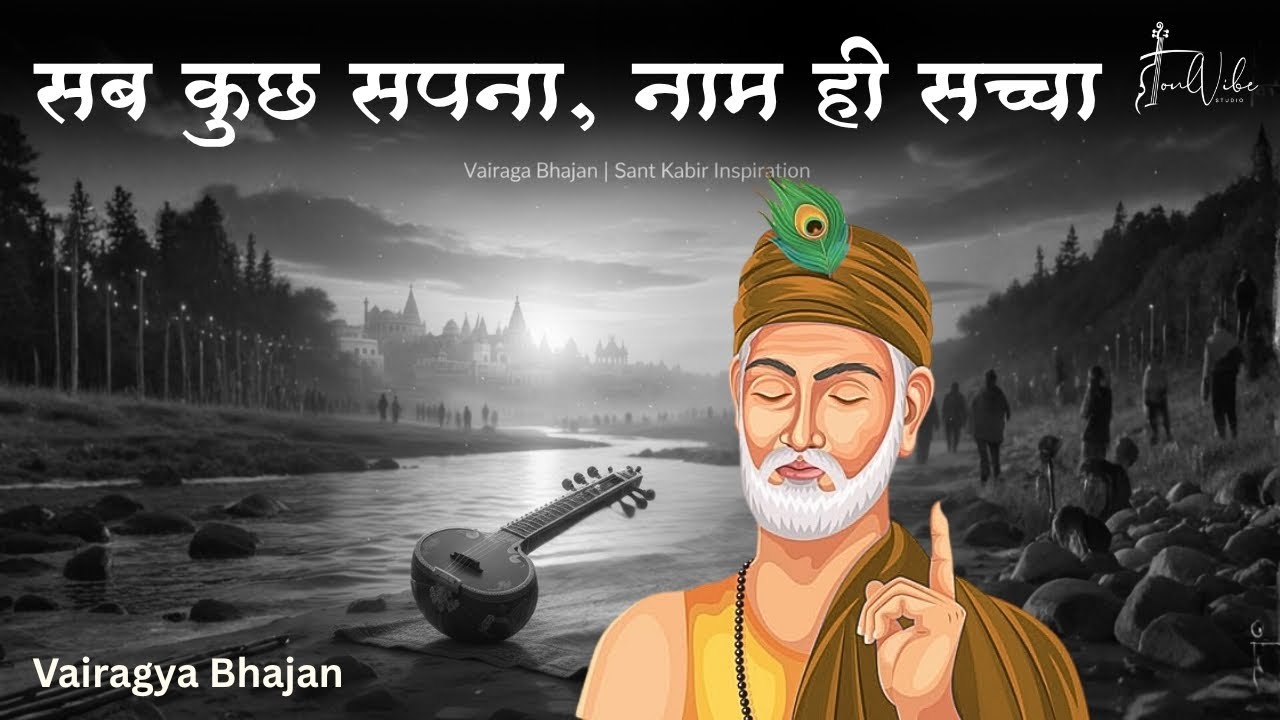 “नाम ही सच्चा, बाक़ी सब माया” | Sant Kabir Bhajan | Sarangi Sitar Bhakti Song - SoulVibe Music