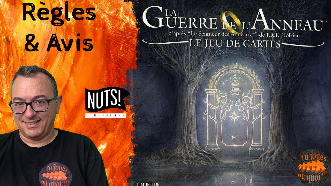 La guerre de l'anneau   Le jeu de cartes Règles et avis