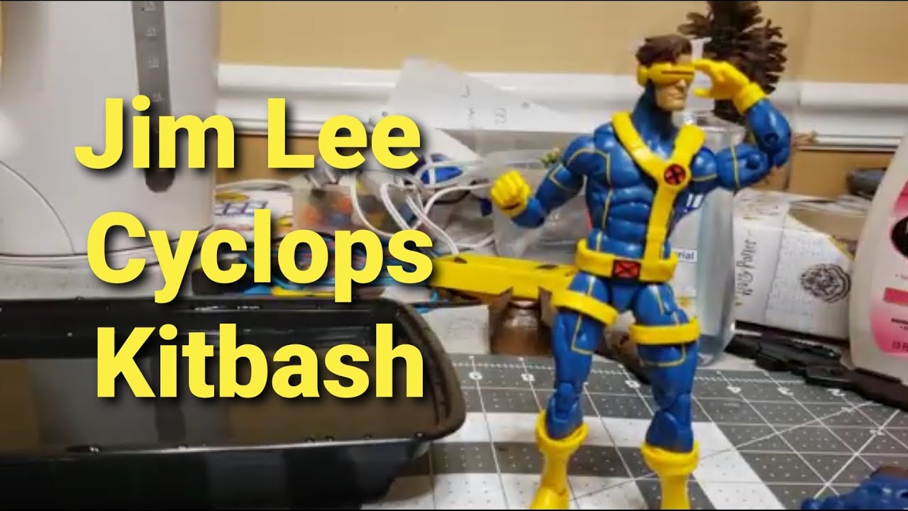 Cyclops Kitbash the 3 minute custom marvel legends