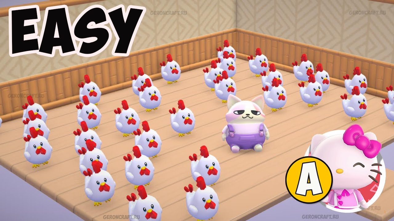 Where to find CHICKENS in Hello Kitty Island Adventure (2025)