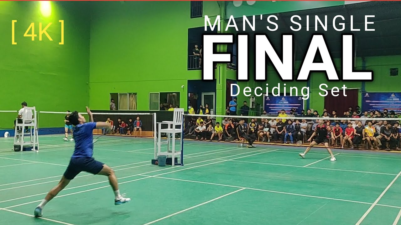 MEN'S SINGLE / Final / Deciding set - Orijit Chaliha vs Manimugdha Rajkonwar