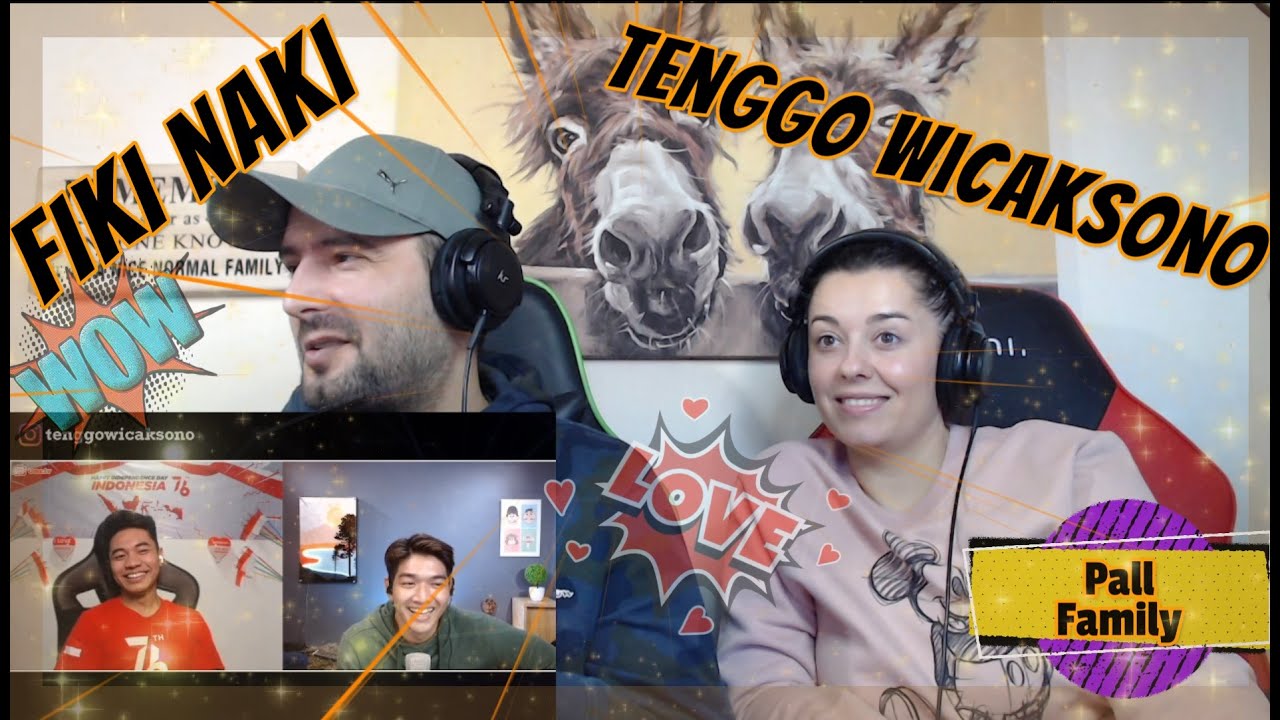 🇮🇩 Fiki Naki and Tenggo Wicaksono ENGGAK NYANGKA, FIKI NAKI TERNYATA ORANGNYA!Pall Family Reaction !