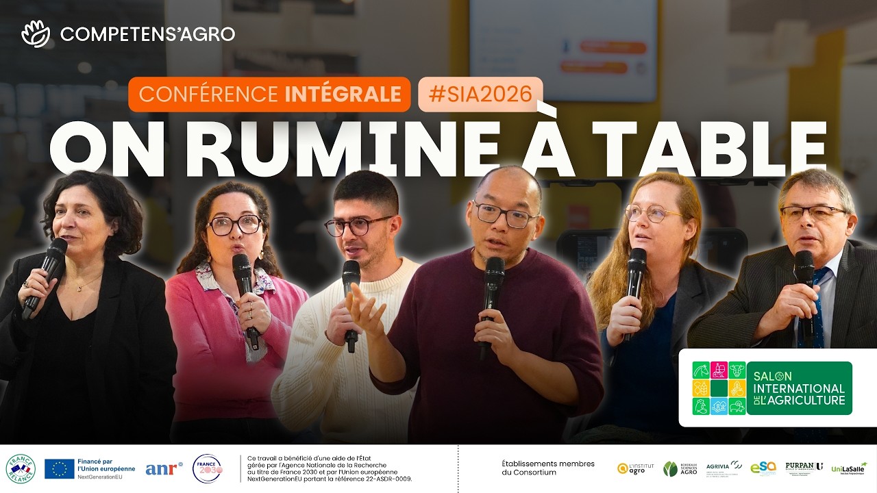 On rumine &agrave; table - Alimentation sant&eacute;, viande de qualit&eacute; et formation des agriculteurs | Conf&eacute;rence