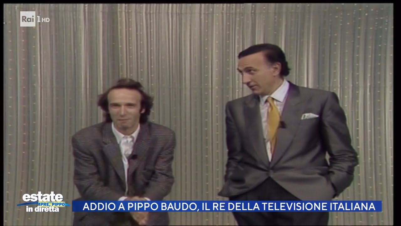 Addio a Pippo Baudo: il re della televisione italiana - Estate in diretta 17/08/2025