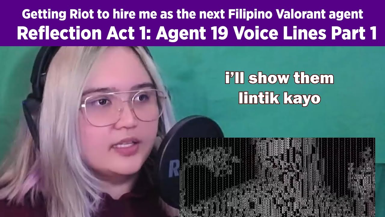 What I think the new Filipino Valorant Agent 19 will sound like | Yennybelles