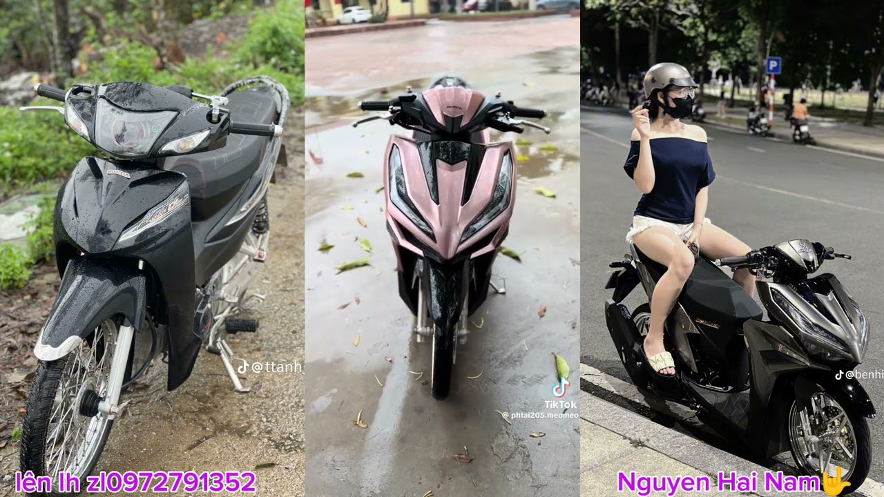 (Wave,Vision,Vario,Ab) #23 Tổng hợp những chiếc xe độ đẹp nhất tiktok|Nguyen Hai Nam(khói)