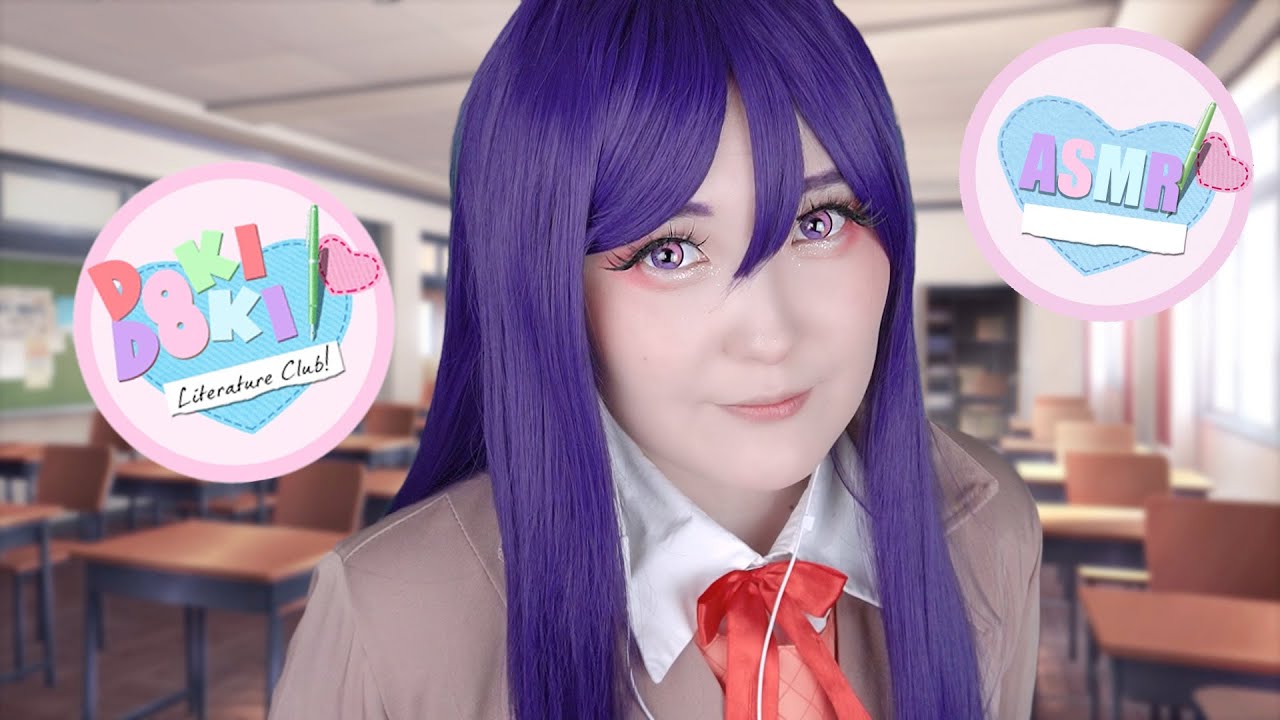 АСМР Добро пожаловать в литературный кружок! 📚 ASMR Doki Doki Literature Club! 🌸 Yuri 🌸