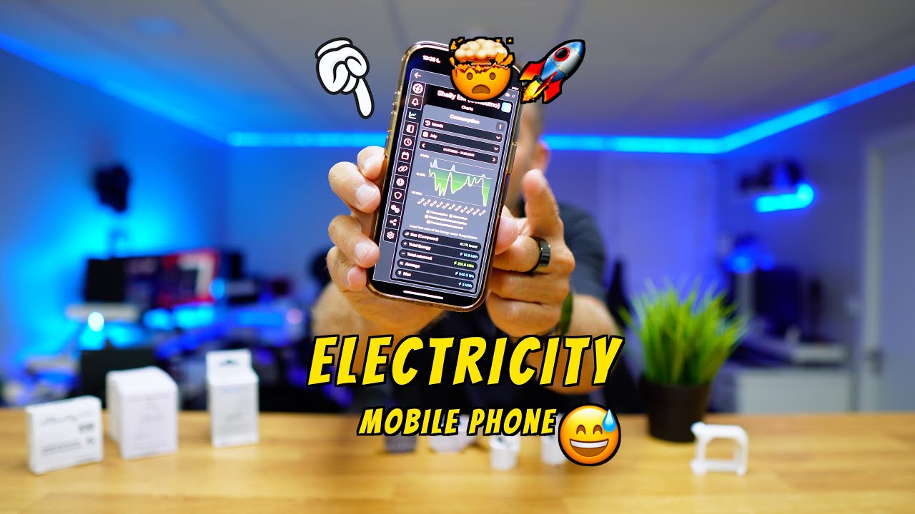 Electricity on Your PHONE 🤯🚀 Smart Energy Meter | Shelly EM Gen3 🔥