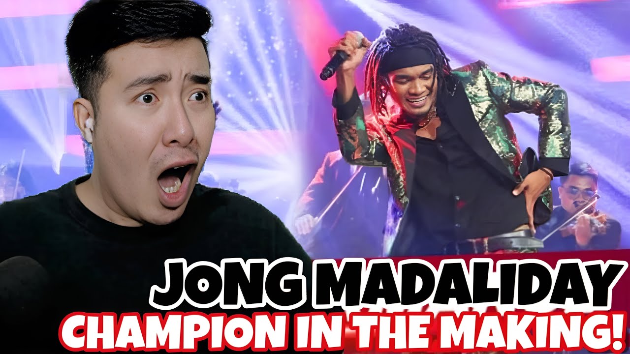 Jong Madaliday heats up with 'Versace on the Floor' & 'Just the Two of Us' medley! | REACTION
