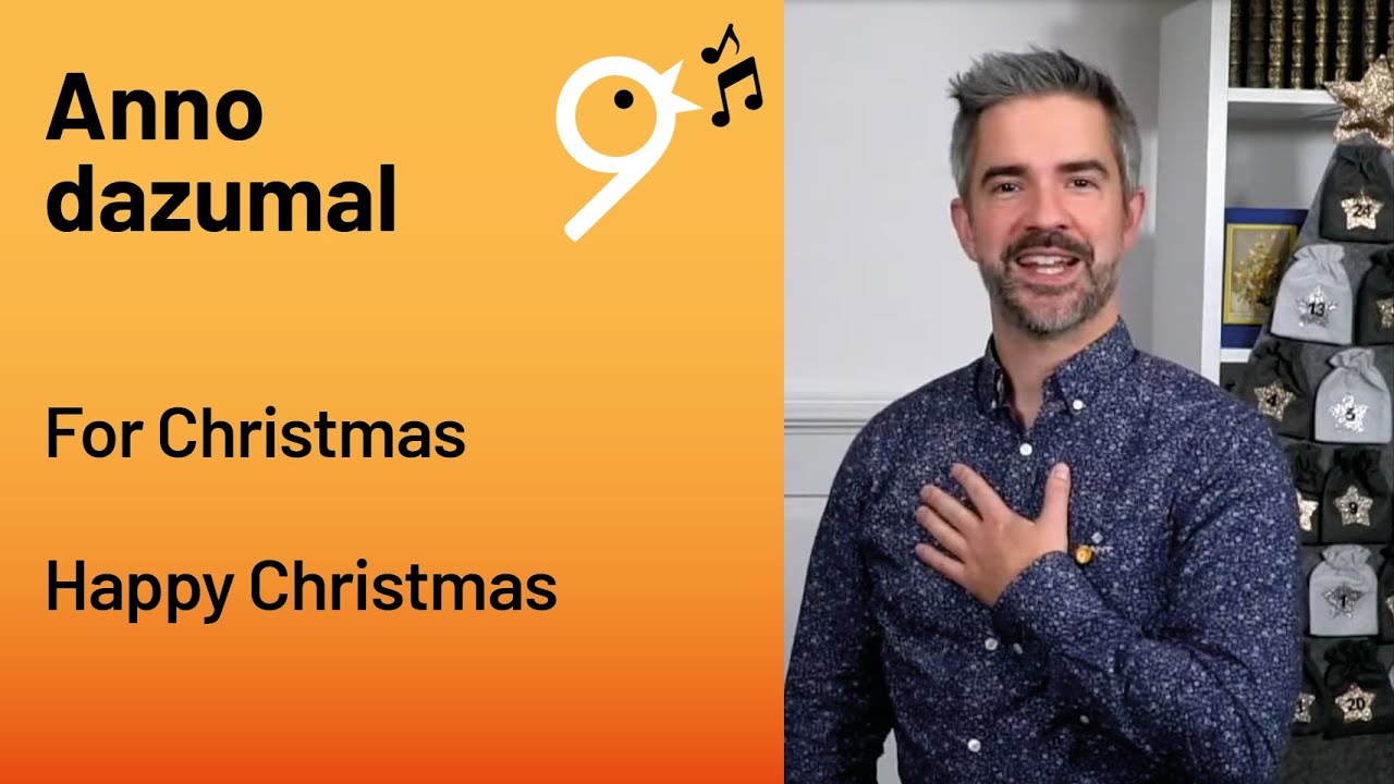 Einsingen um 9 (09.12.23) mit Benjamin, For Christmas, Happy Christmas