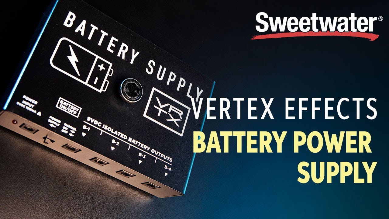 Vertex Effects Battery Power Supply Demo