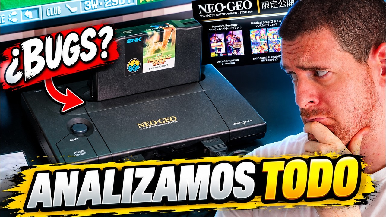 &Uacute;LTIMAS Novedades de NEOGEO AES+ en la TGS: Bugs, pl&aacute;sticos, NUEVOS T&Iacute;TULOS y m&aacute;s