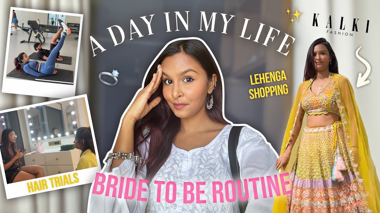 My BRIDE TO BE Routine🤍💍✨ / A Day In My Life! #mridulsharma