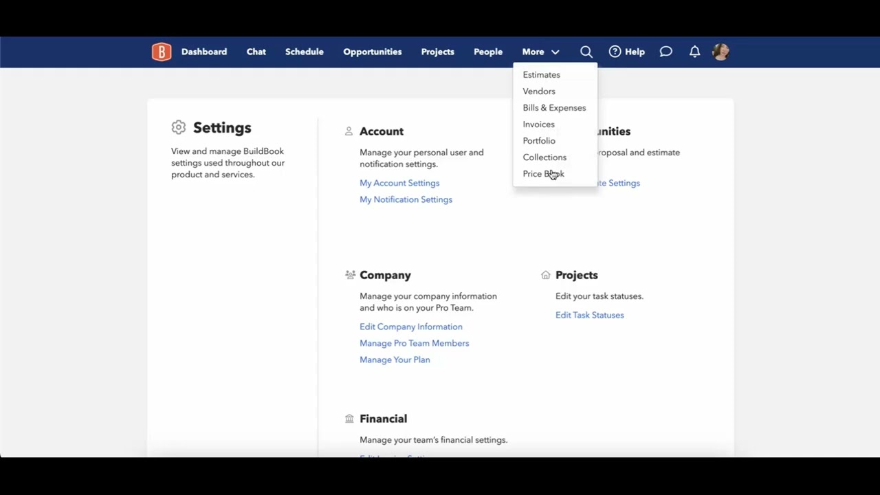 Account Settings