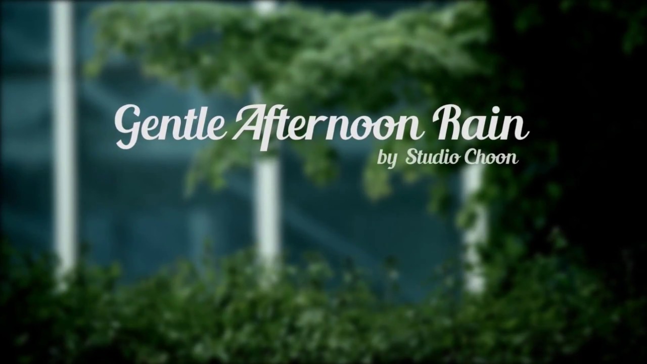 Live - Gentle Afternoon Rain l Relaxing Rain Sound