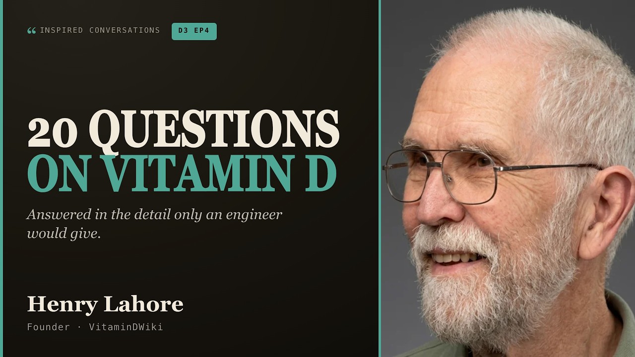 Vitamin D - 20 Questions & 20 Answers with Vitamin D Wiki Founder Henry Lahore - INHALED VITAMIN D?!