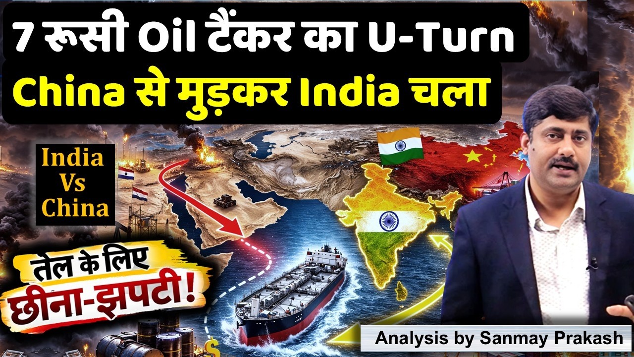 China से मुड़ा Russian Oil | Hormuz Crisis, Energy War & Global Impact | Us vs Iran | Sanmay Prakash