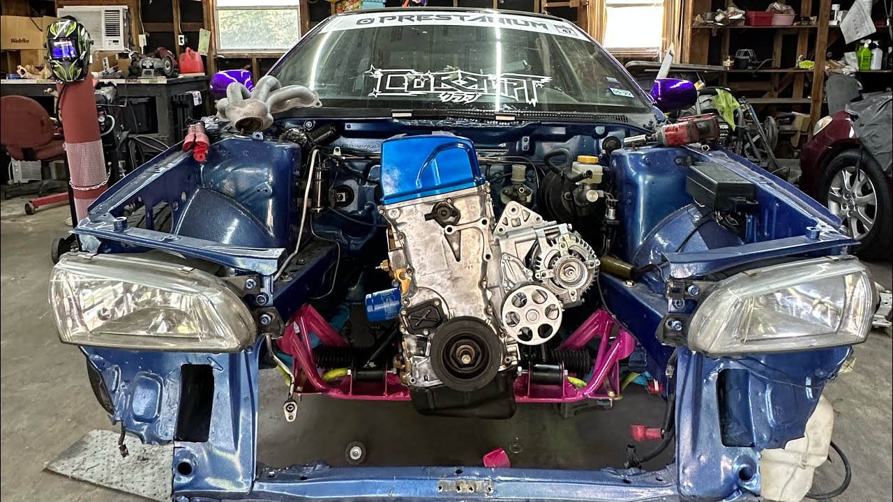 OFFICIALLY K-SWAPPED MY SUBARU IMPREZA!!!