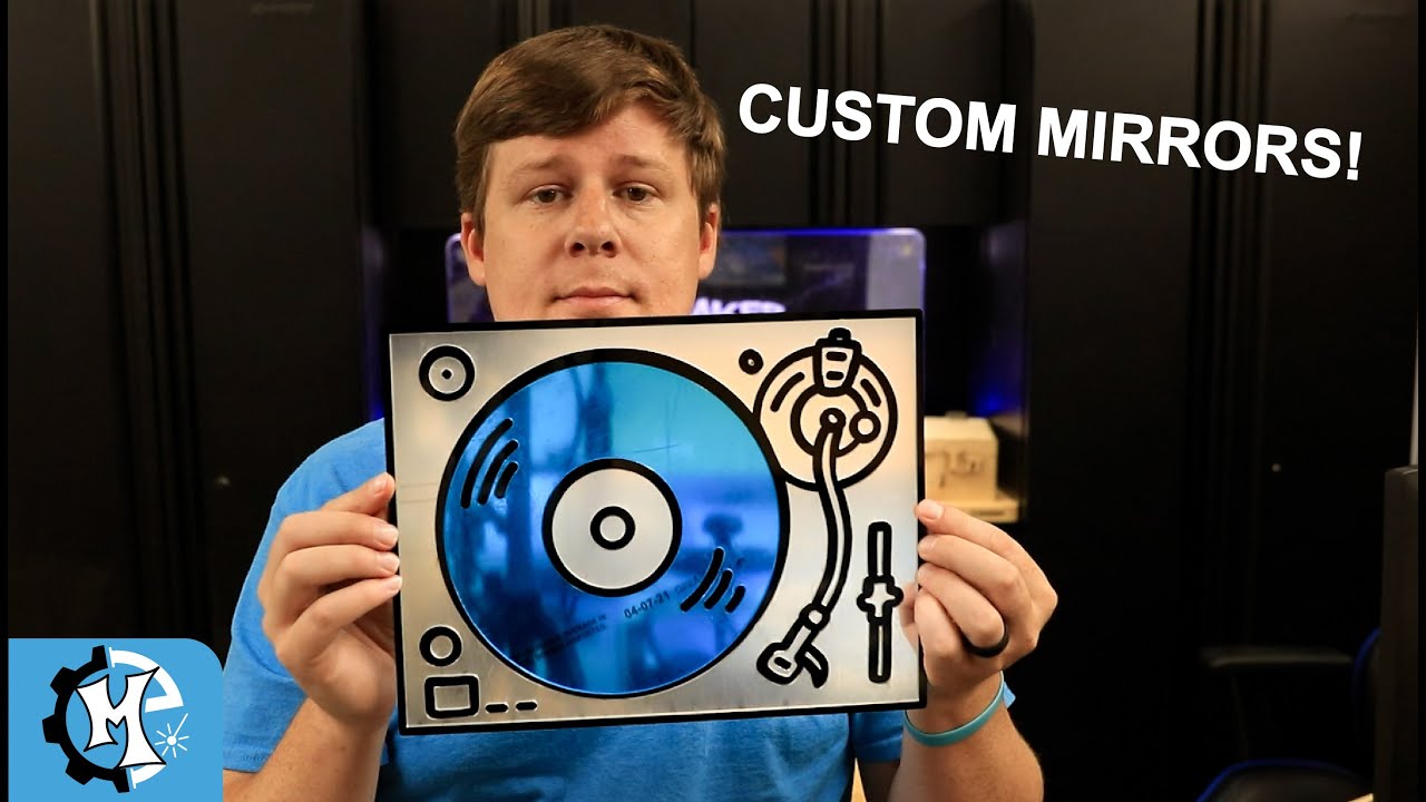 MAKING A CUSTOM MIRROR ACRYLIC TURNTABLE