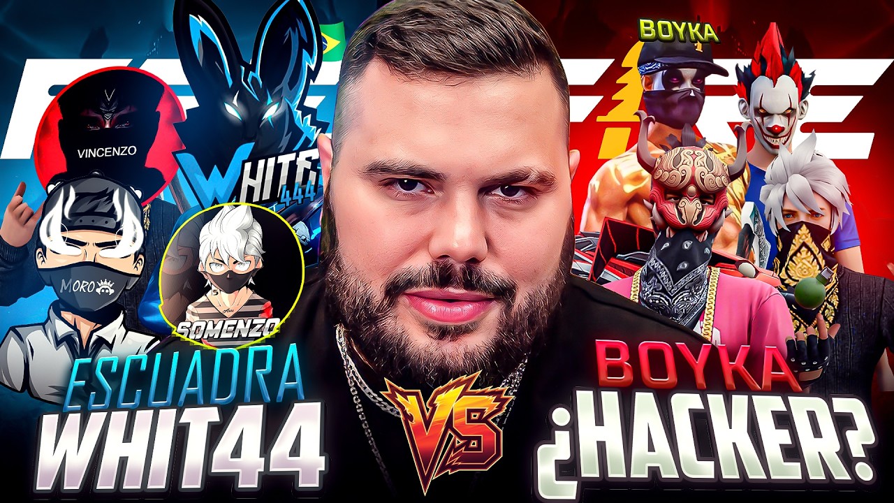 BOYKA🌪️ EL TIKTOKER MAS ACUSADO 👹 SE ENFRENTA A WHITE444 Y VINCENZO EN 4 VS 4 Y ESTO PASO ES HACKER?