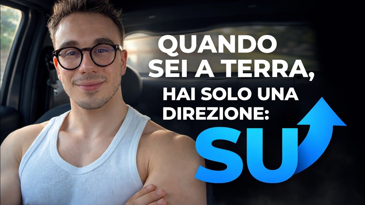 Quando sei a terra, hai solo una direzione: SU.