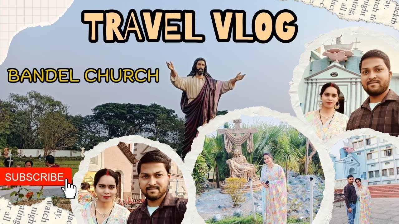 Bandel Church Tour 2025 | Hooghly Bandel Church ✨🎄 | #vlog #church #bandelchurch #travel 