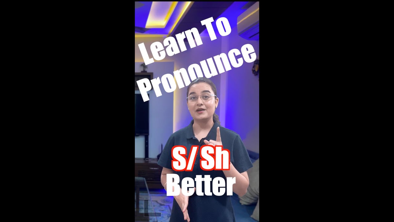 How to improve S and SH in pronunciation  #shorts