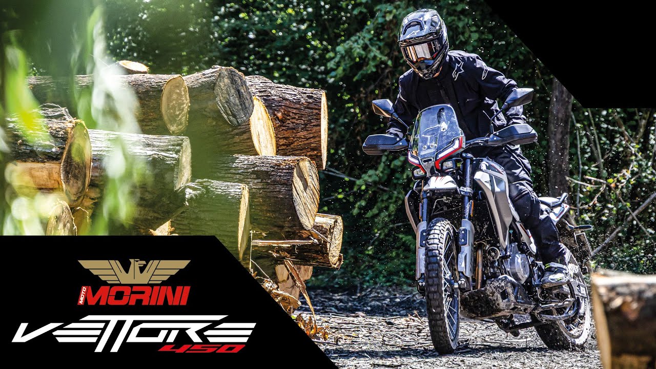The Ultimate Mid-Size ADV Bike. Moto Morini Vettore 450