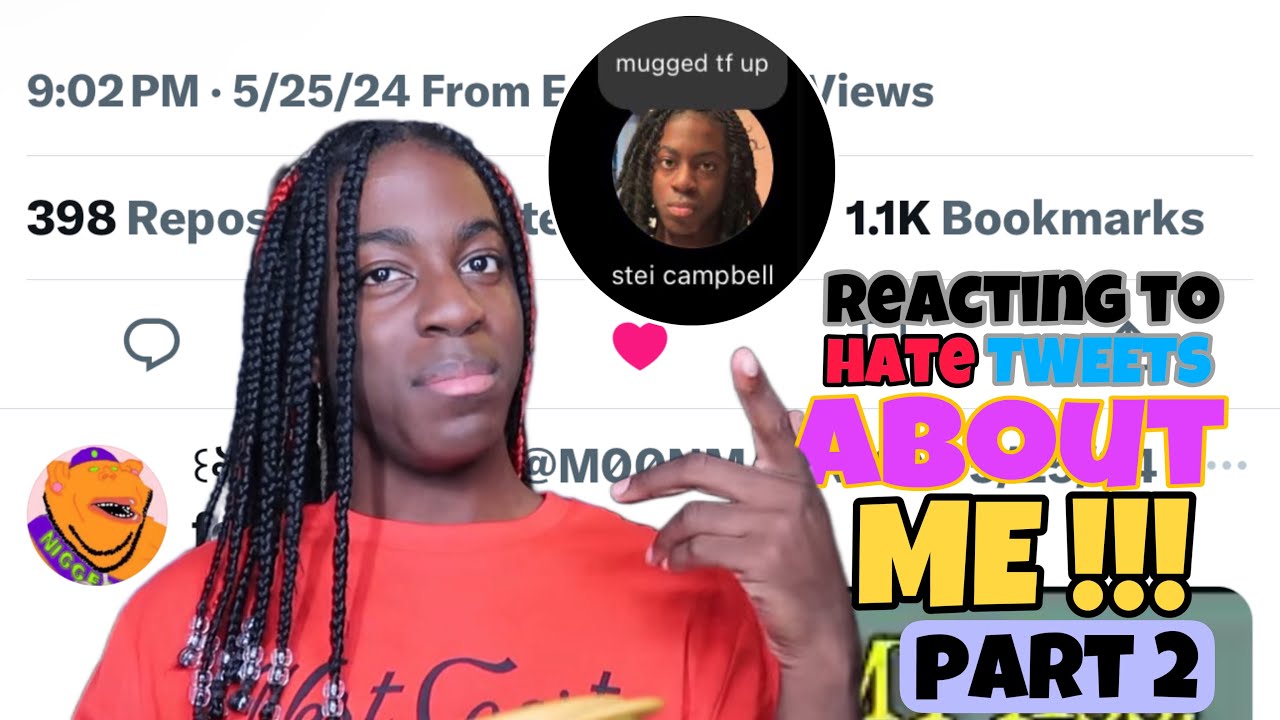 reacting to hate tweets about me (part 2) | steyeuh