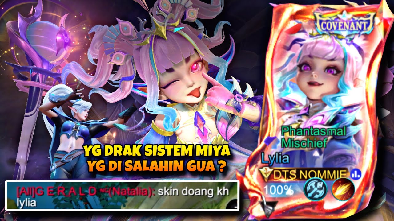 DIKATAIN SKIN DOANG LYLIA MEANWHILE TIM GUA ANOMALI... KENAPA GUA YG DI SALAHIN...