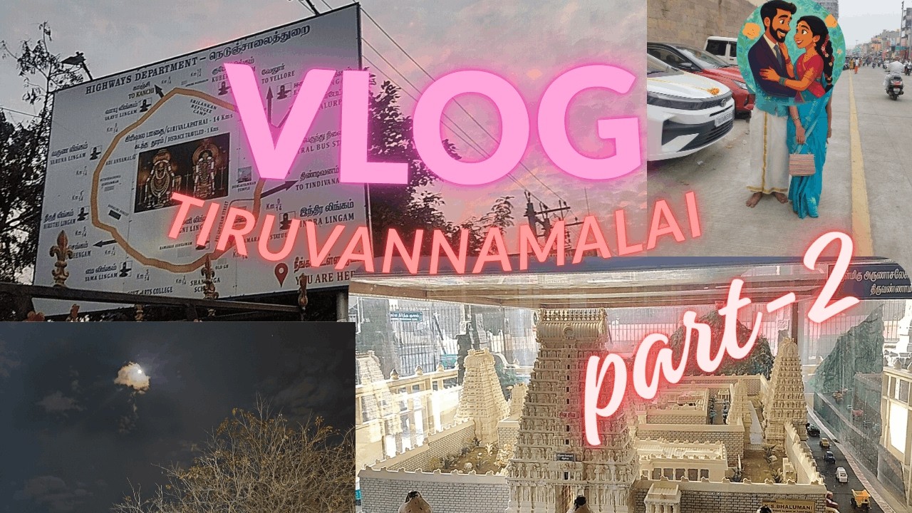 Arunachalam Part2🔱| Giri Pradakshina & Pournami Darshanam🌕|Divine experience🕉️🙌