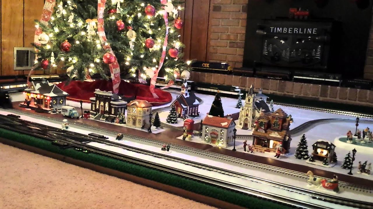 2014 Christmas O Gauge Train Layout